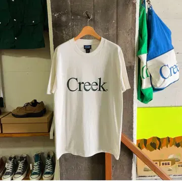 Creek 티셔츠 사이즈 L 화이트