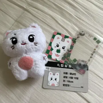 ZEROBASEONE 제베원 송한빈 10cm 인형 봉제 인형