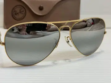 새상품급 B&L RAY BAN 레이밴 메탈 더블 거울 USA 62mm