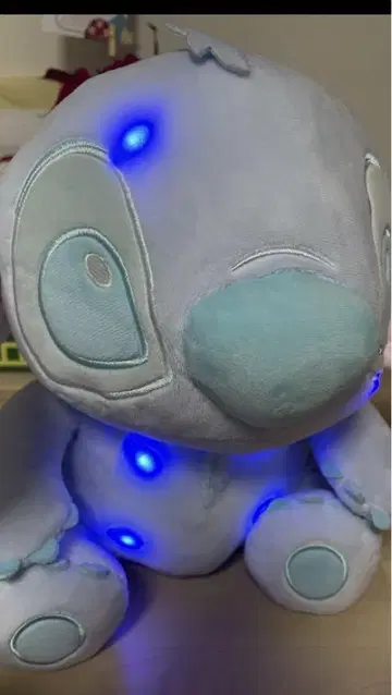 스티치 빛나는 봉제 인형