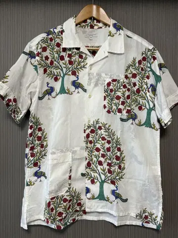 엔지니어드 가먼츠 Camp Shirt-Cotton Peacock