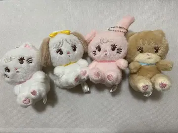 mikko characters 봉제 인형 4개 세트
