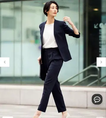 UV 차단, 주름 방지, 속건성, 세탁 가능 Fied 테이퍼드 팬츠