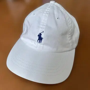 POLO 랄프 로렌 캡 화이트