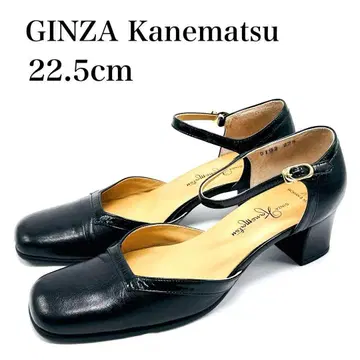 GINZA Kanematsu 백 스트랩 펌프스 22.5cm 카네마츠
