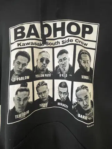 BADHOP 후드티 XL 오버 사이즈