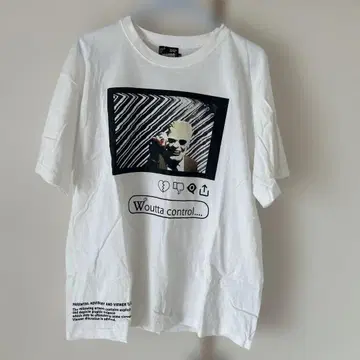 WANNA 프린트 티셔츠