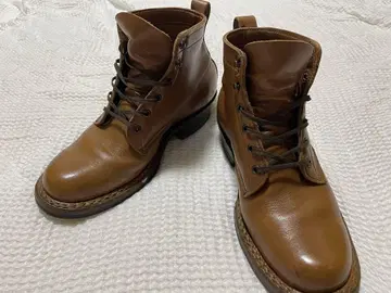 브라운 가죽 부츠 27~27.5cm