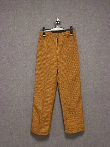 CARRIE FASHION 체크 무늬 슬랙스
