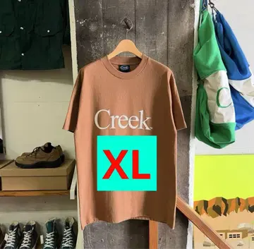 XL 브라운 creek angler's device 티셔츠 새상품