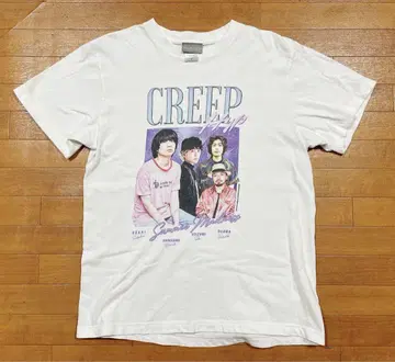 크리프하이프 98' OFFICIAL BOOTLEG 티셔츠 화이트 M