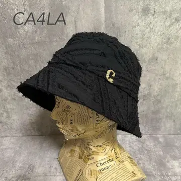 CA4LA 카시라 블랙 버킷 햇