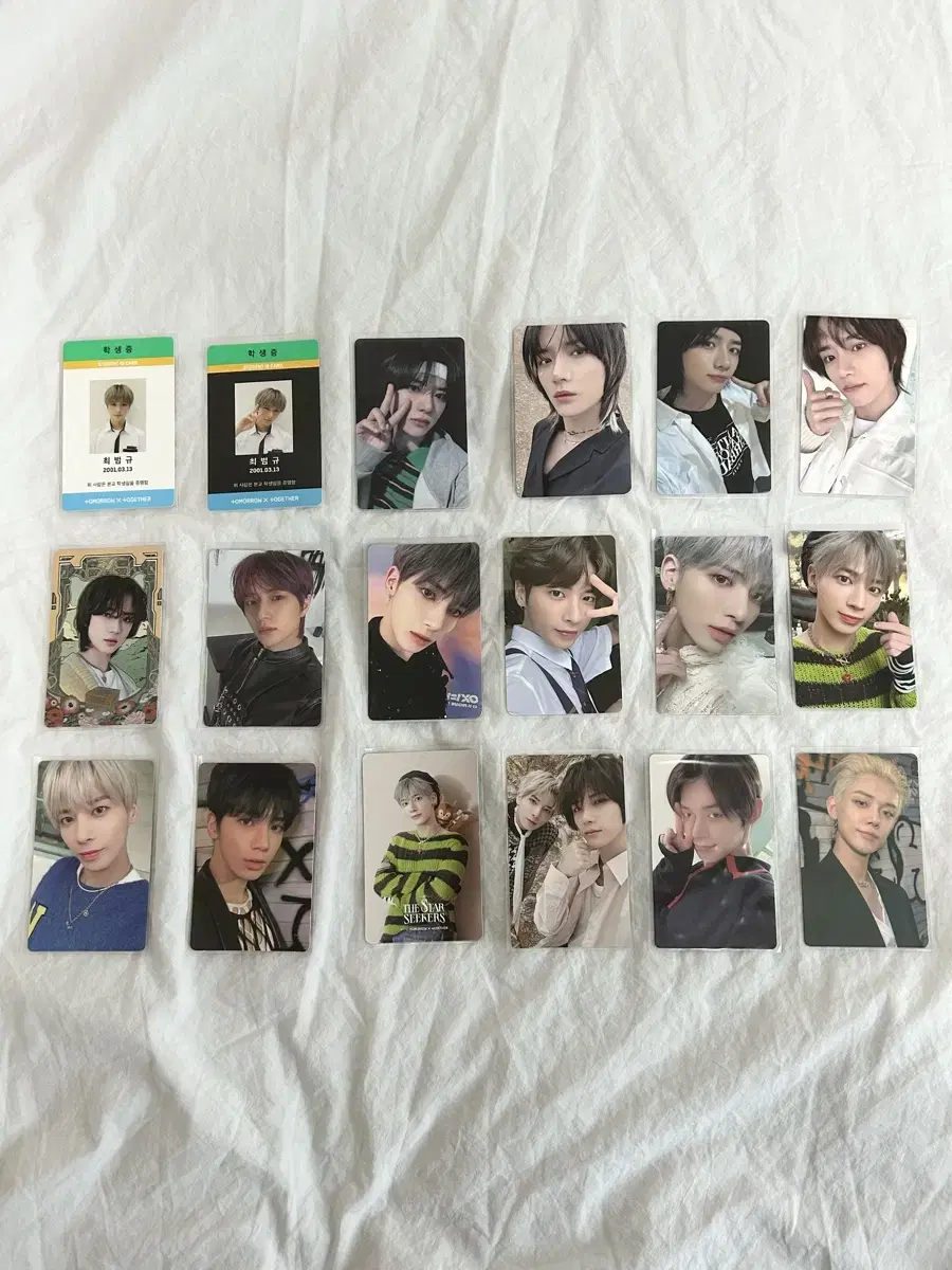 txt poca wts large unstanning disposal txt yeonjun soobin beomgyu taehyun kai