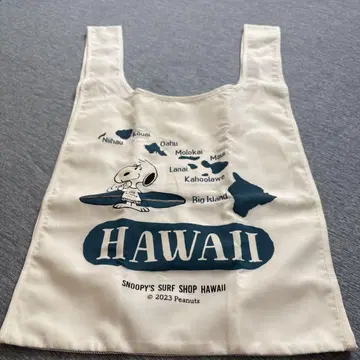 스누피 하와이 에코백