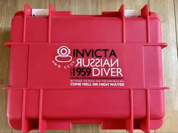 INVICTA 인빅타 8 슬롯 컬러 레드 보관 케이스