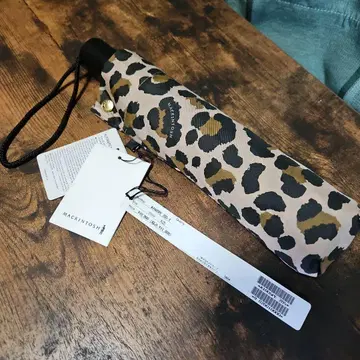 MACKINTOSH 레오파드 무늬 접이식 우산