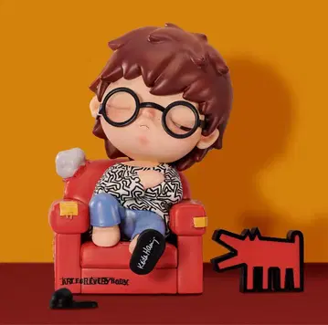 POP MART Hirono x Keith Haring 빅 사이즈