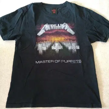Metallica Master of Puppets 티셔츠 L 사이즈