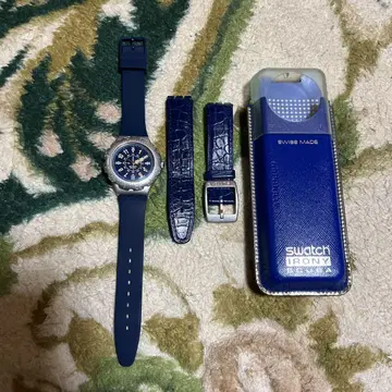 Swatch Irony 네이비 시계
