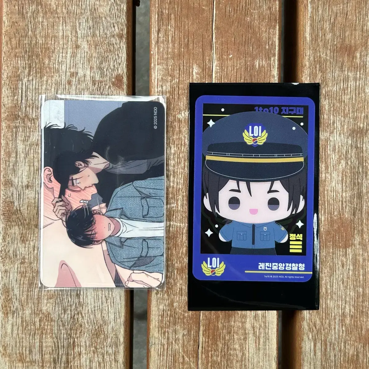 Lezhin Ahbright Good Morning pop up One Two Ten 1to10 photocard pre-order benefit