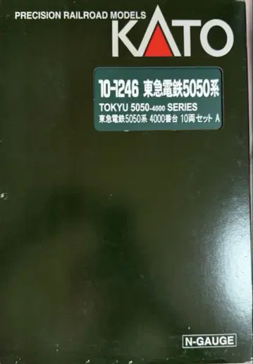 KATO 10-1246 도큐 전철 5050계 Q 시트 포함