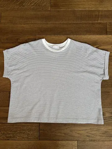 Bshop handwerk 스트라이프 반팔 티셔츠 S 사이즈