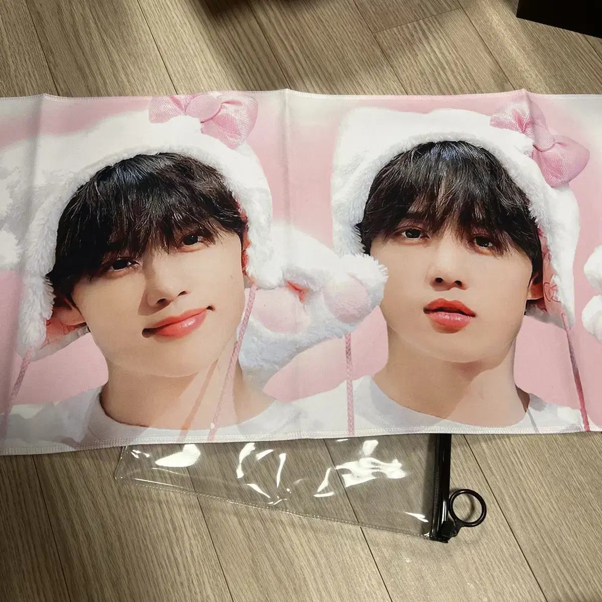 The Boyz Sunwoo ootb Tteon Kitty Vahn Reflective Slogan