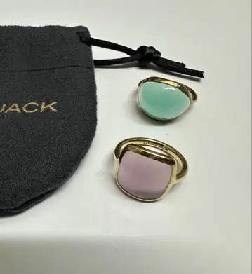 LUCAS JACK 루카스 잭 반지 투모로우랜드 2개 세트