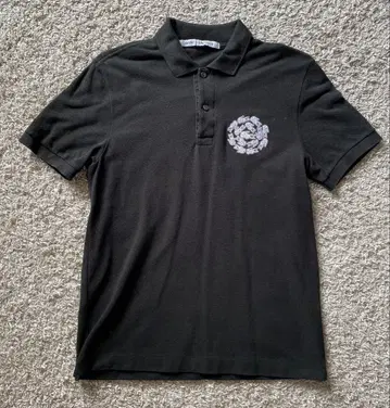 라코스테 블랙 피케 셔츠 CAMPANAS x LACOSTE
