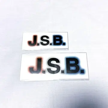 귀중한 3대째 JSOULBROTHERS JSB 샵 스티커 로고