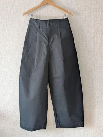handwerker wide pants 비젠 이치호 차콜