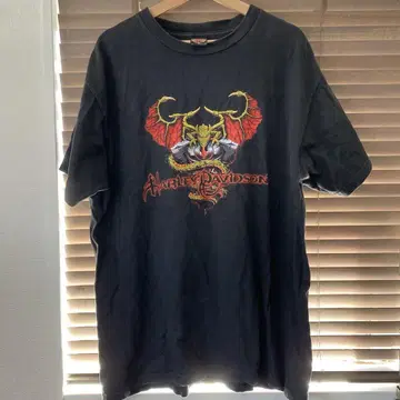 HARLEY DAVIDSON 드래곤 티셔츠 WISCONSIN
