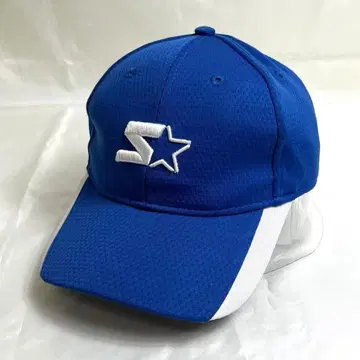 STARTER 스타터 입체 자수 로고 6패널 메쉬 캡