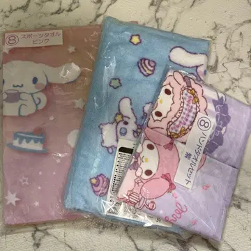 캐릭터 타월 세트 3색
