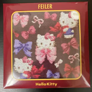 미개봉 새상품 FEILER 페이러 산리오 콜라보 헬로키티 케이스 포함