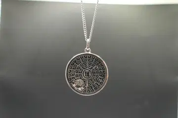 새상품급 라이온 하트 캐릭터 코인 목걸이 펜던트 액세서리