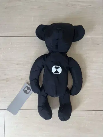 FINAL HOME 블랙 곰 봉제 인형