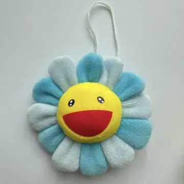 무라카미 다카시 카이카이키키 플라워 키링 스카이블루