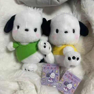 포차코 네온 컬러 봉제 인형