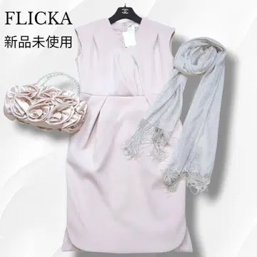 미사용 새상품 FLICKA 원피스 슬리브리스 드레스