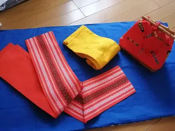 기모노 가방과 오비 2개 세트