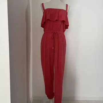 MICHAELKORS 빨간색 프릴 올인원 S 택 포함