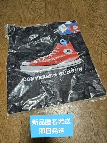 퍼펫 스순 컨버스 콜라보 토트백 블랙