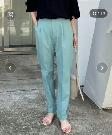 팬츠 새상품급 그린