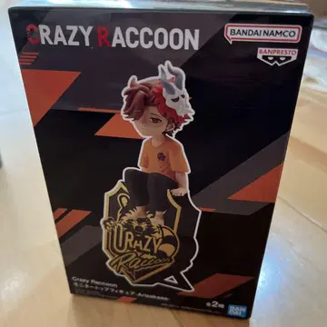 CRAZY RACCOON 모니터 탑 피규어 달마이즈고
