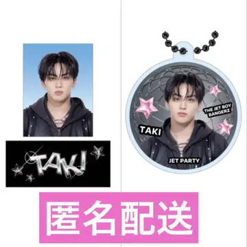 TJBB TAKI 후루시마 타키 스티커 클리어 참 JET PARTY
