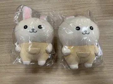 치이카와 (먼작귀) 포테타마 봉제 인형 왠지 닮은 바니아 토끼 2개 세트