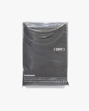 그라프페이퍼 DRY2-PackCrewNeckTee 사이즈 2 1장만