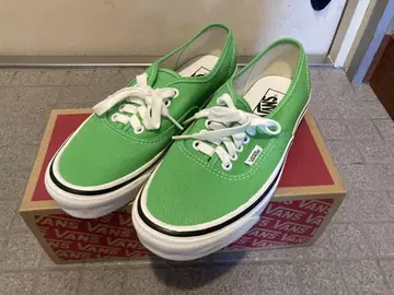 Vans 오센틱 44DX 25.5 그린/반스