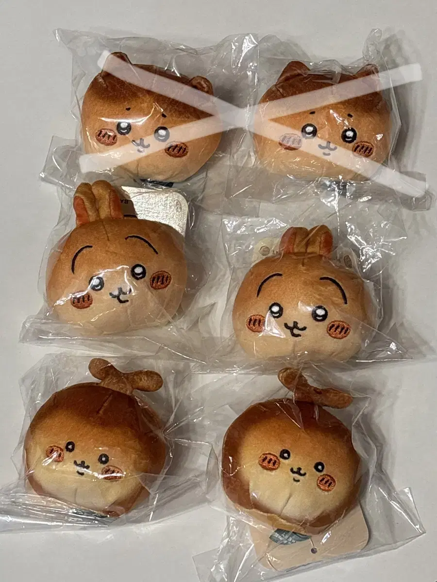 (정품) 먼작귀 베이커리 하치와레 우사기 마스코트 인형